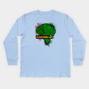 Jurassic - Brachiosaur Veggiesaurus Lex Kids Long Sleeve T-Shirt